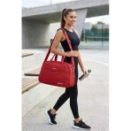 Adm 01 Orta Boy Unisex Seyahat&Spor El Valizi Kırmızı