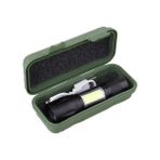 Adm Store Polis Avcı Kamp El Feneri Ultra Güçlü USB Şarjlı El Feneri Orjinal Kutusunda Kullanışlı