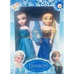 Admay Disney Frozen Elsa & Anna Bebek Seti – Hediyelik Prenses Oyuncak Seti - Çok Renkli