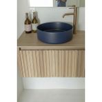 Adn Dizayn Infınıty Tezgah Üstü Lavabo 36 cm - Lacivert