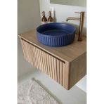 Adn Dizayn Ion Tezgah Üstü Lavabo 36 cm - Lacivert