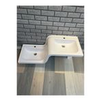 ADNAN MOBİLYA Abdest Lavabosu Taşı Sol Çukur Z Lavabo taşı 115 cm