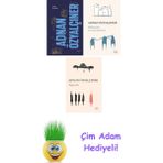 Adnan Özyalçıner 3 Kitap Seti + Çim Adam Hediye - Hayır