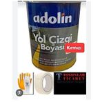 Adolin 3 kg Kırmızı Yol Çizgi Boyası