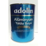 ADOLİN Alüminyum Yaldız Boya Isıya Dayanıklı (SOBA BOYASI) ,0,75 Lt 1kg