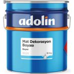 Adolin Sentetik Mat Dekorasyon Boyası 7016-antrasit-gri