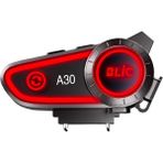 Adonis A30 Siyah Blic Otomotosiklet Bluetooth Kask Kulaklık Tekli Intercom