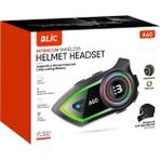 Adonis A60 Siyah Blic Otomotosiklet Bluetooth Kask Kulaklık Tekli Intercom