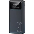 Adonis Powerbank 20000 mAh TUGII-GP02 - Yüksek Kapasite, Kompakt Tasarım ve Hızlı Şarj Özelliği - Siyah