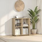 Adore Cubic 4 Bölmeli Kitaplık Florida Meşe