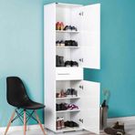 Adore Diamond MDL-21-PB-1-1 Lake Beyaz 2 Kapaklı Çekmeceli Banyo Dolabı