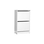 Adore Flat Duo 2 Katlı Ayakkabılık Dolabı - Beyaz