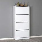 Adore Flat Duo Kapaklı 4 Katlı Geniş Ayakkabılık