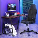 Adore Gaming Elite Siyah Deri Oyuncu ve Çalışma Koltuğu