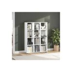 Adore Mobilya Cubic 104x140.5x30 cm Beyaz Kitaplık