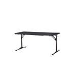 Adore Mobilya Epic-X 180x76x80 CM Siyah Oyuncu ve Bilgisayar Masası