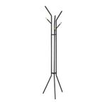 Adore Mobilya Handy Mate Maximo Çok Kollu Metal Askılık-Siyah 43x179x43 cm