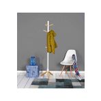 Adore Mobilya Handy Mate Valencia 46x176x46 CM Ayaklı Askılık Beyaz Naturel