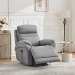 Adore Mobilya Lisbon Power Lift Otomatik Mekanizmalı Baba Ve Tv Koltuğu Bej-gri Kumaş 88x99x106 Cm