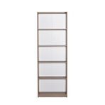 Adore Mobilya Modern 5 Raflı Kitaplık - Açık Ceviz(tori) 64x182x26 Cm (gxyxd)