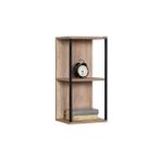 Adore Mobilya Profile Açık Ceviz 30x63x25 cm Duvar Rafı