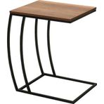 Adore Mobilya Profile C Sehpa - Koyu Ceviz (oslo Ceviz) 50x62x35 Cm (gxyxd)