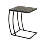 Adore Mobilya Profile C Sehpa - Mermer Desenli 50x62x35 Cm (gxyxd)