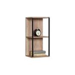Adore Mobilya Profile Duvar Rafı Açık Ceviz Tori 30x63x25 Cm