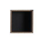 Adore Mobilya Rainbow Genç Odası, Oturma Odası, Yatak Odası, Çok Amaçlı Modern Dekoratif Duvar Rafı, 33 x 33 x 19 cm (Genişlik x Yükseklik x Derinlik) (Latte)