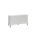 Adore Mobilya Roma Mat Lake Beyaz 2 Kapaklı Modüler 120x70x43 cm TV Ünitesi