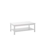 Adore Mobilya Rustik Dikdörtgen Orta Sehpa-mat Beyaz 103x40x60 Cm (gxyxd)