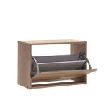 Adore Mobilya Step Oturaklı Ayakkabılık-açık Ceviz(tori) 60x42x30 Cm (gxyxd)