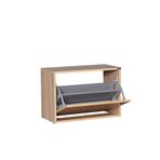 Adore Mobilya Step Oturaklı Ayakkabılık-Sonoma 60x42x30 cm (GxYxD)