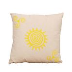 Adore Mobilya Sunny Kırlent-Sarı Baskılı 45x45x10 cm
