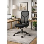 Adore Mobilya Techno Rest X Ergonomik File Sırtlı Ofis Çalışma Sandalyesi - Siyah