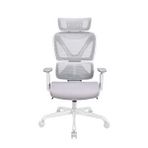 Adore Mobilya Unique-SX Yönetici ve Çalışma Koltuğu - Gri/Krem 74x119.5-129x65.5 cm