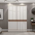 Adore Mobilya Vizon Zebra 160x223x60 cm Milano Sürgülü Gardırop