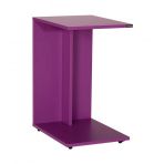 Adore SHP-09-MR-1 Çok Amaçlı Tekerlekli Mor C Sehpa