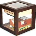 Adorini Cube Walnut Humidor Puro Kutusu