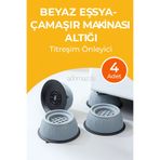 adornazzle Beyaz Eşya Altlığı, Çamaşır Makinası Altlığı, Titreşim Önleyici, Bulaşık Buzdolabı Yükselticisi