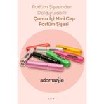 adornazzle Mini Çanta İçi Parfüm Şişesi, Doldurulabilir Cep Parfüm Şişesi, Mini Seyahat Parfüm Şişesi