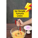 adornazzle Yarı Otomatik Yumurta Çırpıcı Paslanmaz Çelik Mikser Bas Çek Çelik Çırpıcı