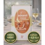 Adramit Yemeklik Natürel Sızma Zeytinyağı 2 L Teneke | 2025-2026 Hasadı | Filtresiz | Asit 0,5-0,6 - 2 lt