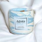 Adrata Aloe Vera Kokulu Dekoratif Mum - Bebek Mavi - 10 Adet