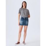 Adrea Mini Etek MAVİ_00 XXXL