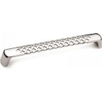 Adresline 4'lü 160 mm Krom Kristal Kulp