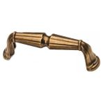 Adresline 8'li 64 mm Antik Sarı Çizgili Kulp ve Düğme