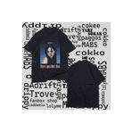 Adrift Kod Presss Unisex Siyah Poster Jisoo Blackpink T-shirt 271930tt