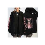 Adrift Nezuko Anime Demon Hoodie Kimetsu Fermuarlı 15123 Adriftsweatiz-20475