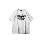 Adrift Unisex Travis Scott Astroworld 2018 Beyaz Tshirt